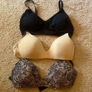3 EUC Nursing Bras